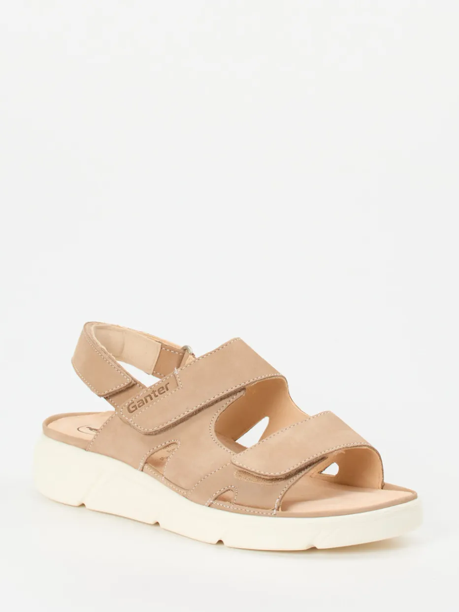 Damen Ganter – Komfortsandale aus Nubukleder