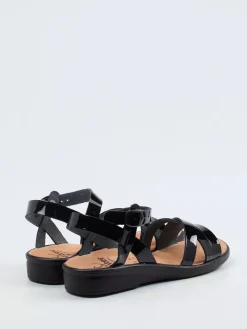 Damen Ganter – Komfortsandale aus Lackleder