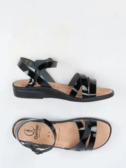 Damen Ganter – Komfortsandale aus Lackleder