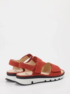 – Komfortsandalen aus Nubukleder ziegel*Ganter Discount