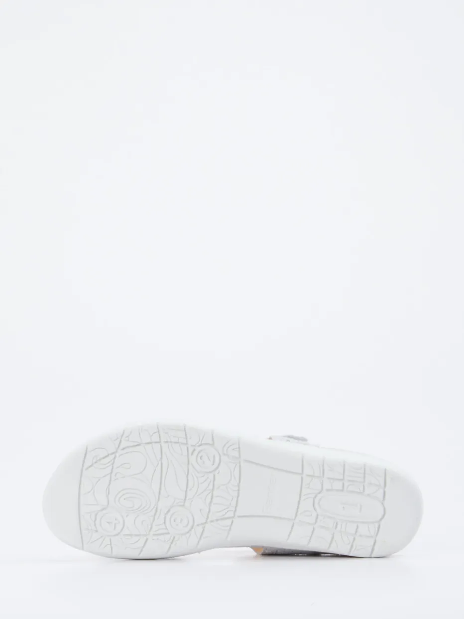 – Komfortsandalen aus Metallic-Material silber*Ganter Outlet