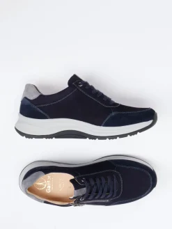 – Komfort-Sneaker aus Nubukleder Dunkel*Ganter Discount