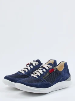 Damen Ganter – Komfort-Sneaker aus Veloursleder Marine