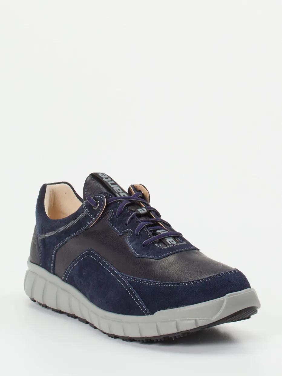 Herren Ganter – Komfort-Sneaker aus Kalbleder Dunkel