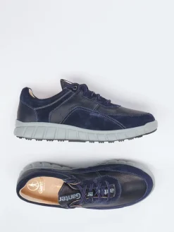 Herren Ganter – Komfort-Sneaker aus Kalbleder Dunkel