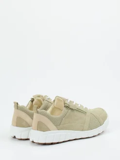 Damen Ganter – Komfort-Sneaker aus Veloursleder salbei