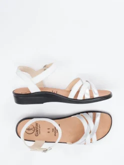 Damen Ganter – Sandalette aus Kalbleder in Metallic