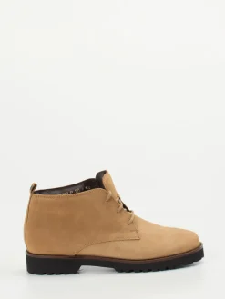 Damen Ganter – Schnürboots aus Nubukleder sandbeige