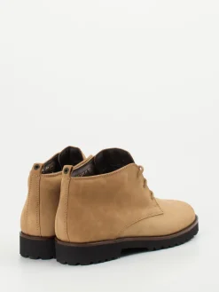 Damen Ganter – Schnürboots aus Nubukleder sandbeige