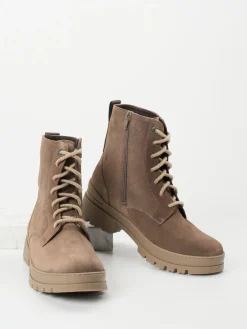 – Schnürboots aus Veloursleder*Ganter Discount