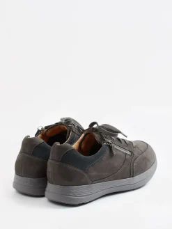 Herren Ganter – Schnürschuh aus Nubukleder in Anthrazit