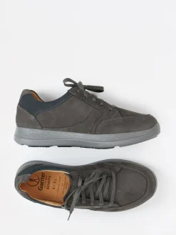 Herren Ganter – Schnürschuh aus Nubukleder in Anthrazit