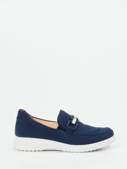 – Slipper aus Nubukleder in Marine*Ganter Clearance