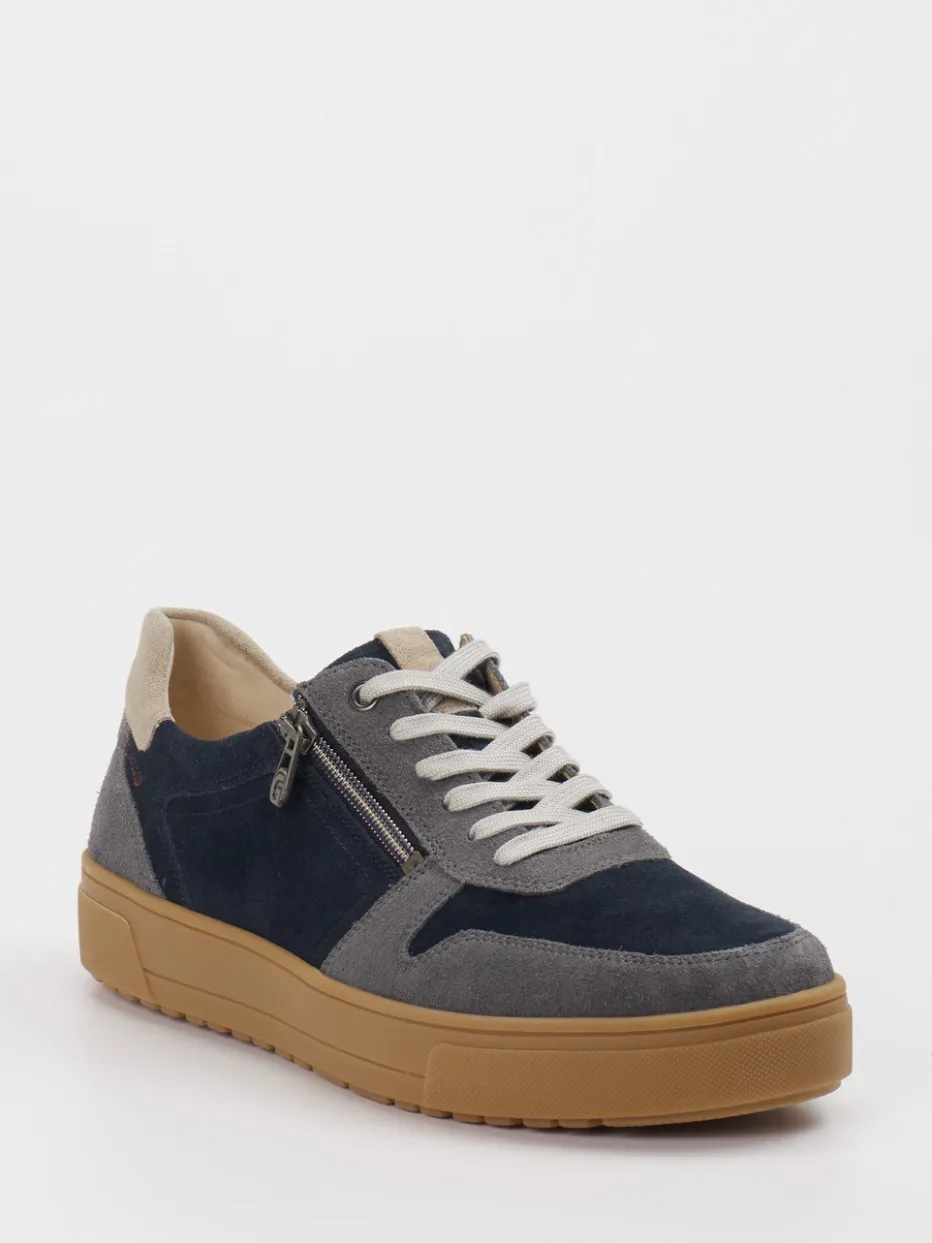 Herren Ganter – Sneaker aus Veloursleder Dunkel
