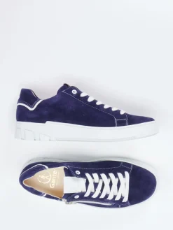 Damen Ganter – Sneaker aus Veloursleder nacht