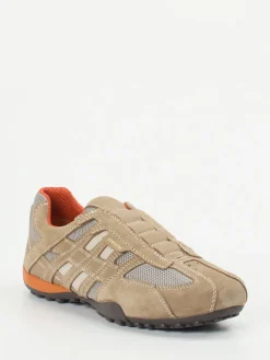 Herren Geox – Slip-On Sneaker aus Veloursleder