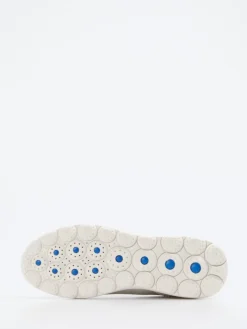 Damen Geox – Sneaker aus Textil in Offwhite