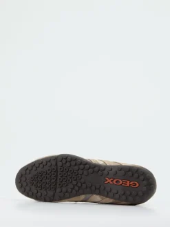 – Sneaker aus Veloursleder und Mesh beige*Geox Hot