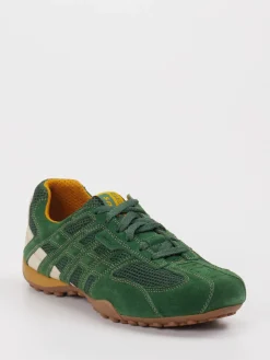 Herren Geox – Sneaker aus Veloursleder und Textil