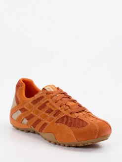 – Sneaker aus Veloursleder und Mesh*Geox Hot
