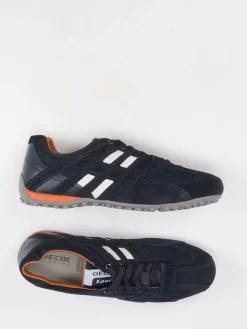 – Sneaker aus Veloursleder und Mesh*Geox Online