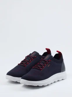 Herren Geox – Strick-Sneaker aus Textil in Dunkel