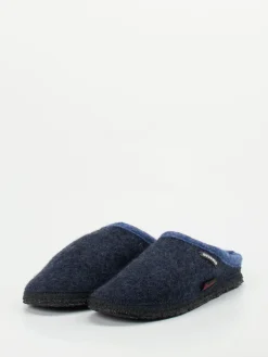 Damen Giesswein – Filzpantoffel aus Wolle in Dunkel