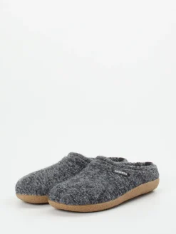 Damen Giesswein – Hausschuh aus Wollfilz in Anthrazit