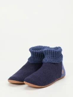 – Hüttenschuh aus Wollfilz Dunkel*Giesswein Best