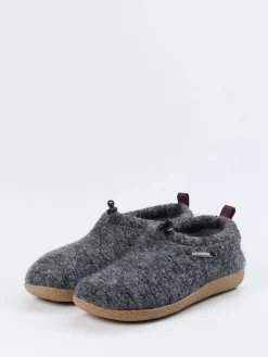 Damen Giesswein – Hüttenschuh aus Wollfilz anthrazit