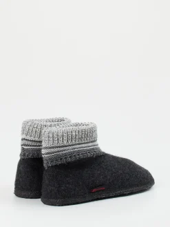 – Hüttenschuh aus Wollfilz anthrazit*Giesswein Sale