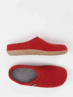 – Hüttenschuh aus Wolle in Tomaten*Giesswein Discount