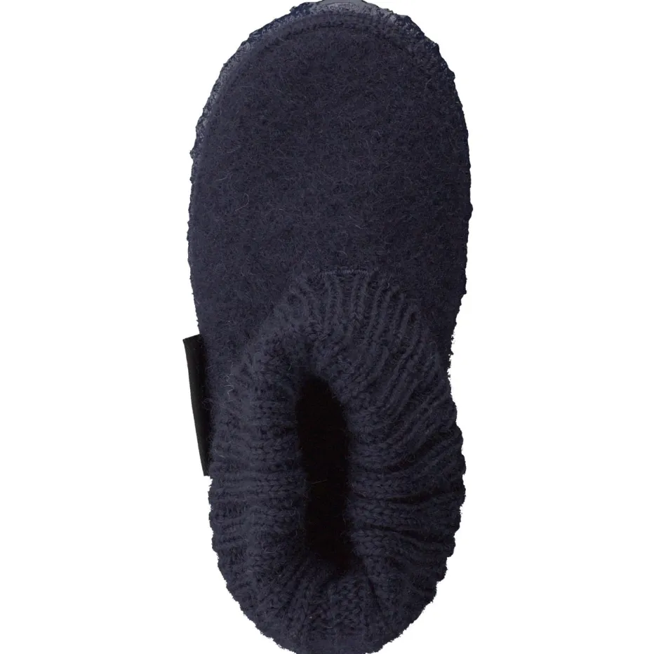 – Hüttenschuhe aus Wollfilz Dunkel*Giesswein