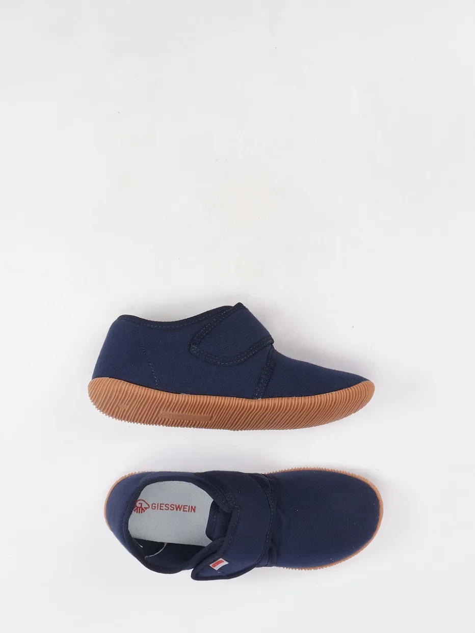 – Kinderhausschuh aus Textil Dunkel*Giesswein New