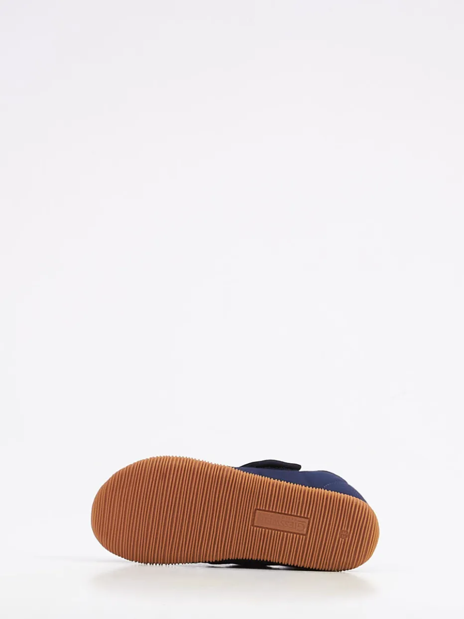 – Kinderhausschuh aus Textil Dunkel*Giesswein New