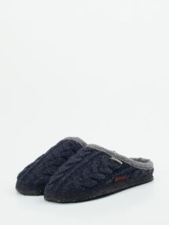 Damen Giesswein – Pantoffel aus Schurwolle in Dunkel