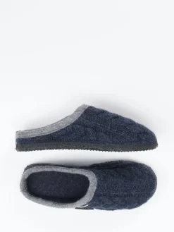 Damen Giesswein – Pantoffel aus Schurwolle in Dunkel