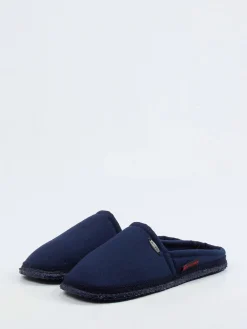 – Pantoffeln aus Textil dunkel*Giesswein