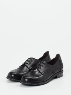 Damen Ginger u0026 Glove Ginger & Glove – Brogues aus Lammleder in Schwarz