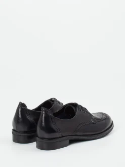 Damen Ginger u0026 Glove Ginger & Glove – Brogues aus Lammleder in Schwarz