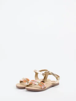 Kinder Gioseppo – Riemchensandale aus Metallicleder Gold