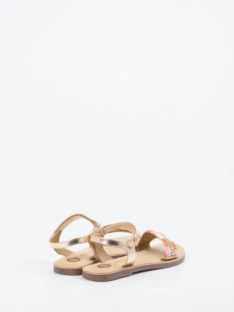 Kinder Gioseppo – Riemchensandale aus Metallicleder Gold