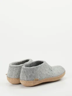 Damen Glerups – Filzpantoffel aus Wollfilz hell