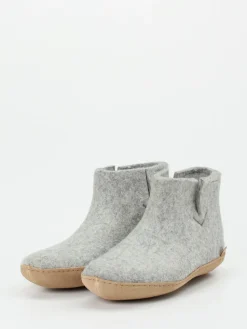 – Hausschuhe aus Wollfilz hell*Glerups