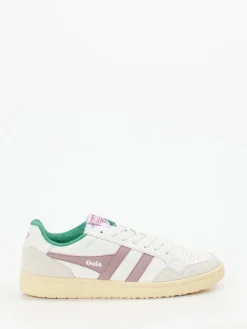 Damen Gola – Retro-Sneaker aus Leder in Off-White