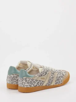– Retro-Sneaker aus Leder mit Animal-Print*Gola Sale