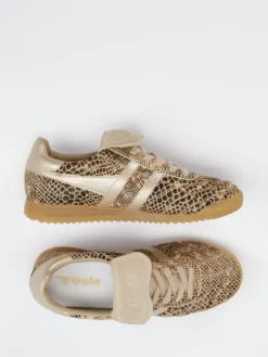 – Retro-Sneaker aus Leder mit Schlangenprägung*Gola Outlet