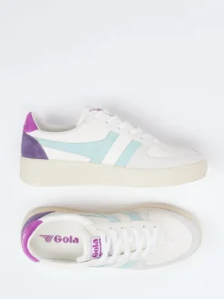 – Retro-Sneaker aus Leder in Color-Blocking*Gola