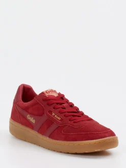 – Retro-Sneaker aus Veloursleder Dunkel*Gola New