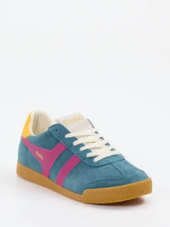 – Retro-Sneaker aus Veloursleder petrol*Gola Hot